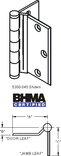 BB5304-Series / Steel / Brass / Stainless