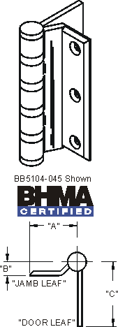 BB5104-Series / Steel / Brass / Stainless