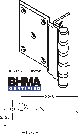 BB5304-Series / Steel / Brass / Stainless