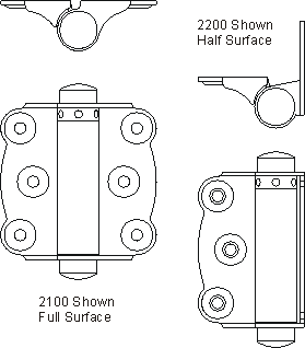 Screen Door Adjustable with Button Tip 2000-Series
