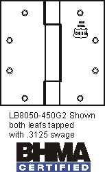 LB8304-Series / Steel / Brass / Stainless