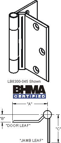 LB8304-Series / Steel / Brass / Stainless