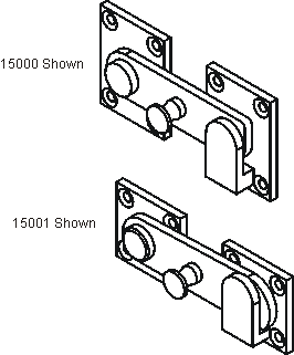 Throw Latch and Keeper 15000-Series